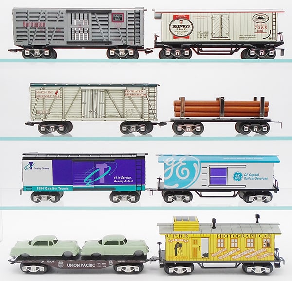 8 NEW MARX FREIGHT CARS (1 of 3)