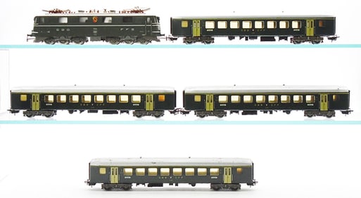 MARKLIN SWISS TRAIN SET