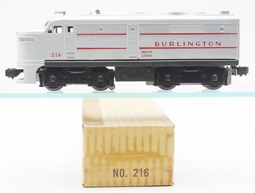 LIONEL 216 BURLINGTON ALCO A UNIT