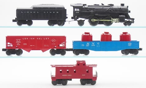 LIONEL 1609 3-CAR STEAM FREIGHT SET