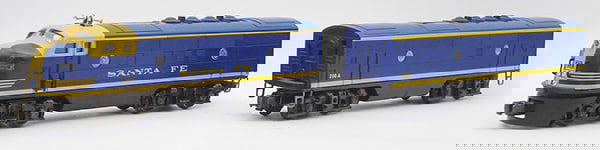 LIONEL 18117/18118 SANTA FE F3 AB DIESELS