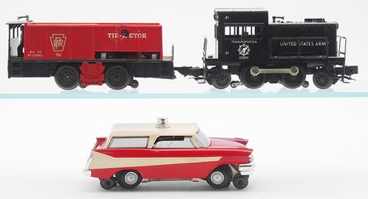 3 LIONEL MOTORIZED UNITS