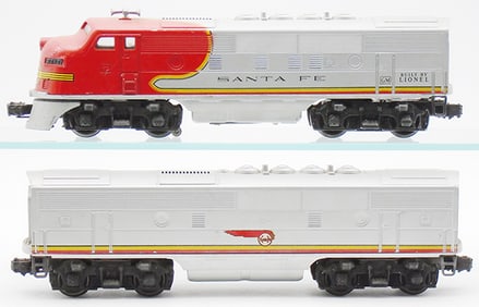 LIONEL 2343 SANTA FE DIESELS