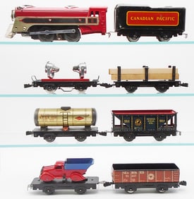 MARX CANADIAN PACIFIC TRAIN SET
