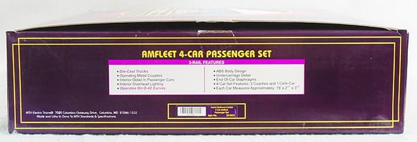 MTH 20-6531 AMTRAK PASSENGER CAR SET (1 of 1)