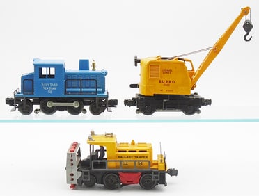 3 LIONEL MOTORIZED UNITS