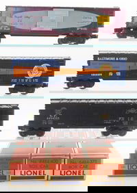 3 LIONEL 6464 BOX CARS