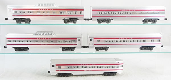 5 LIONEL CLASSICS SF PASSENGER CARS (1 of 1)
