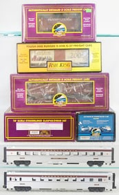 5 MTH PASSENGER & FREIGHT CARS