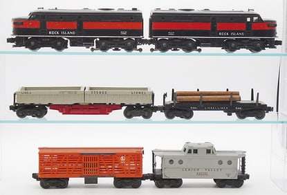 LIONEL ROCK ISLAND FREIGHT SET
