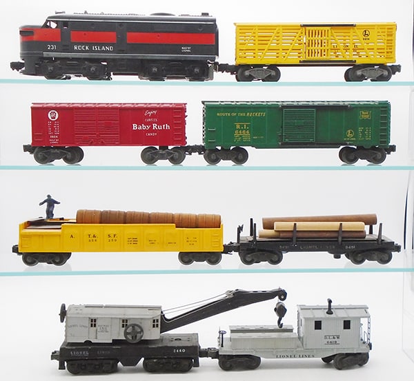 LIONEL ROCK ISLAND FREIGHT SET (1 of 2)