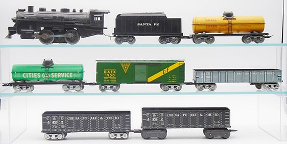 MARX SANTA FE TRAIN SET