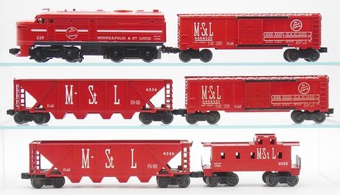 LIONEL M&STL TRAIN SET