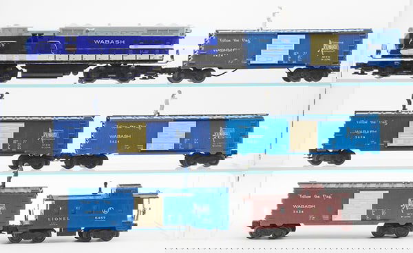 LIONEL WABASH TRAIN SET (1 of 2)