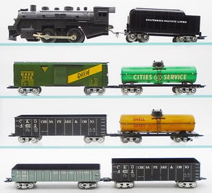 MARX SOUTHERN PACIFIC TRAIN SET