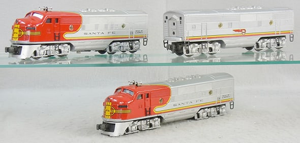 LIONEL 2353 SANTA FE F3 ABA DIESELS