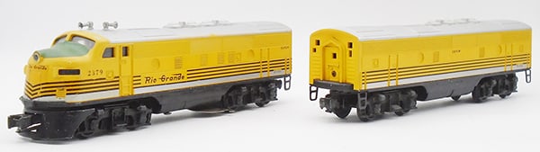 LIONEL RIO GRANDE F3 AB DIESELS