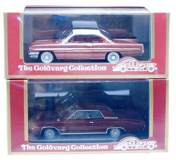 2 GOLDVARG COLLECTION MODEL AUTOS (1 of 2)