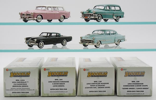 4 BROOKLIN MODEL AUTOS (1 of 2)