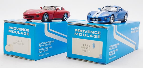 2 PROVENCE MOULAGE DODGE VIPERS (1 of 2)