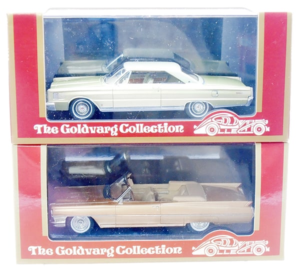 2 GOLDVARG COLLECTION MODEL AUTOS (1 of 2)