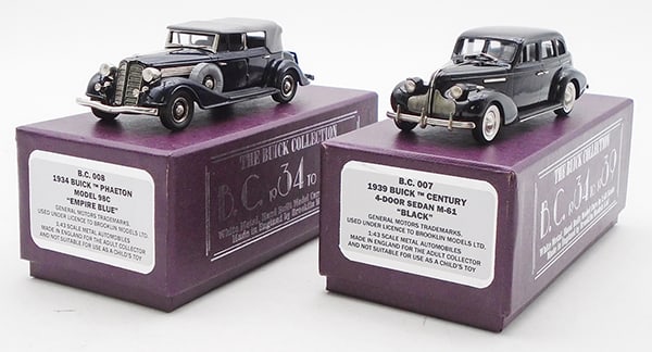 2 BROOKLIN MODEL AUTOS (1 of 2)