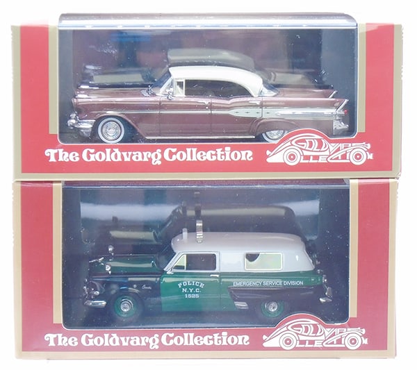 2 GOLDVARG COLLECTION MODEL AUTOS (1 of 2)