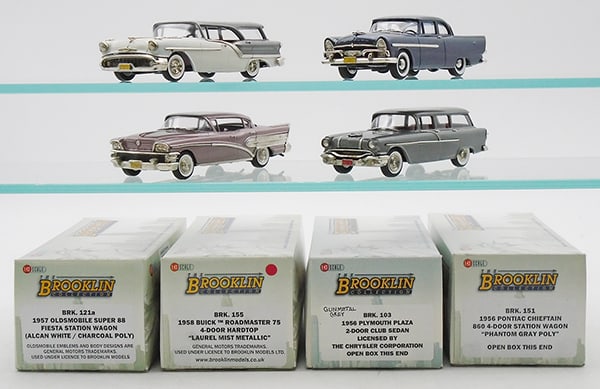 4 BROOKLIN MODEL AUTOS (1 of 2)