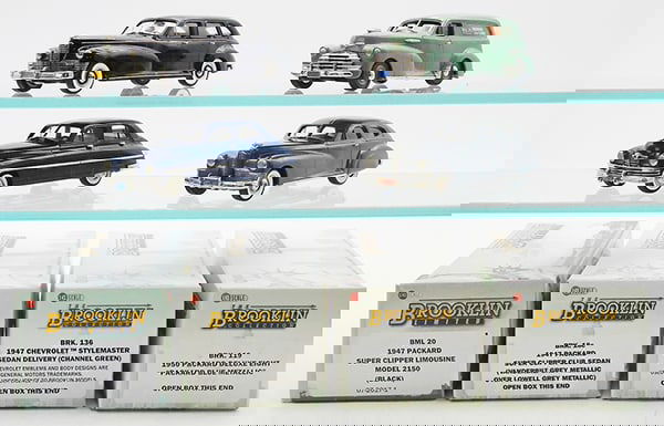 4 BROOKLIN MODEL AUTOS (1 of 2)