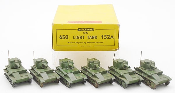 DINKY 650 LIGHT TANK TRADE PACK (1 of 3)