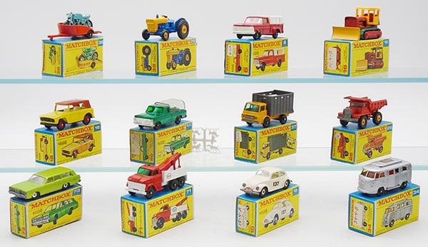 12 MATCHBOX VEHICLES (1 of 2)