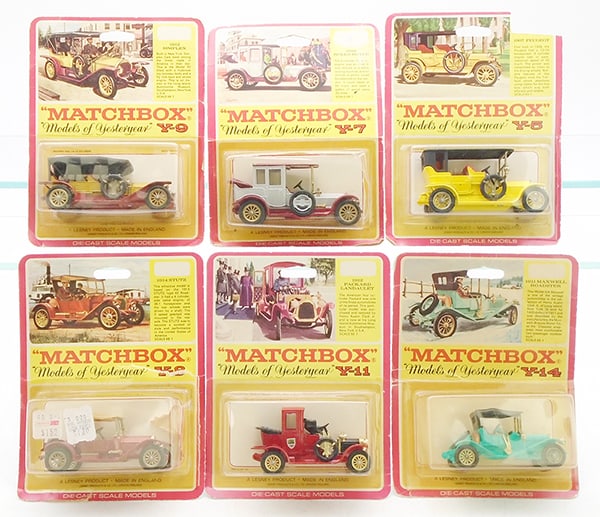 6 MATCHBOX MOY BLISTER PACKS (1 of 1)