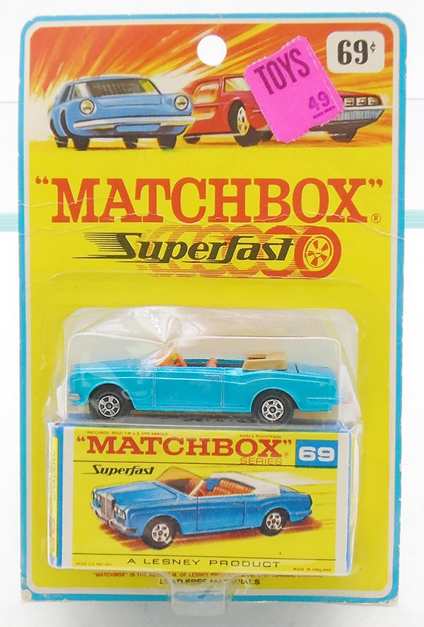MATCHBOX SF 69A1 ROLLS ROYCE BLISTER PACK (1 of 1)