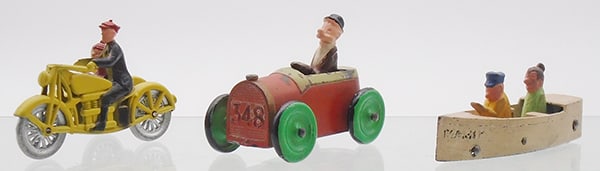 3 TOOTSIETOY FUNNIES CARS (1 of 2)