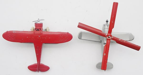 2 TOOTSIETOY AIRPLANES (1 of 2)