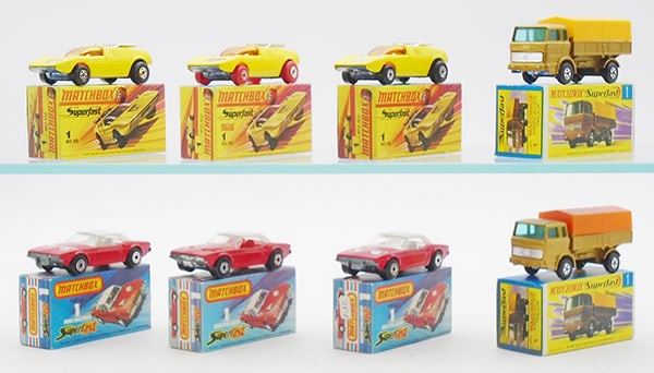 8 MATCHBOX SUPERFAST #1 VEHICLES (1 of 2)