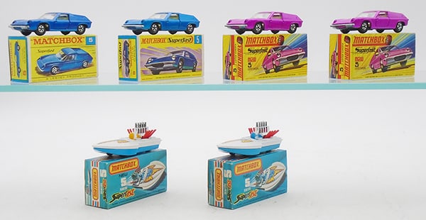6 MATCHBOX SUPERFAST #5 VEHICLES (1 of 2)