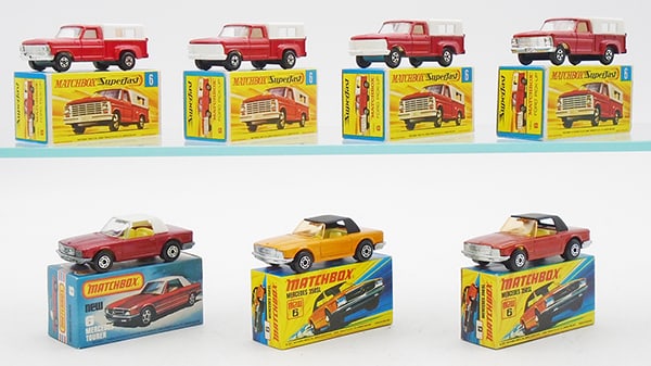 7 MATCHBOX SUPERFAST #6 VEHICLES (1 of 2)