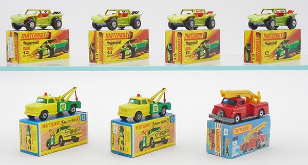 7 MATCHBOX SUPERFAST #13 VEHICLES (1 of 2)
