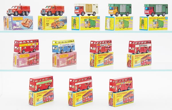 12 MATCHBOX SUPERFAST #16 & #17 VEHICLES (1 of 2)