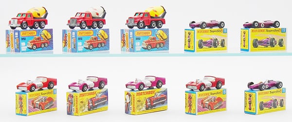 10 MATCHBOX SUPERFAST #19 VEHICLES (1 of 2)