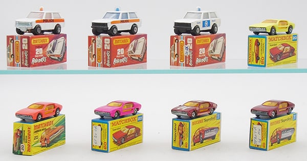 8 MATCHBOX SUPERFAST #20 VEHICLES (1 of 2)