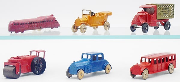 6 TOOTSIETOY VEHICLES (1 of 2)