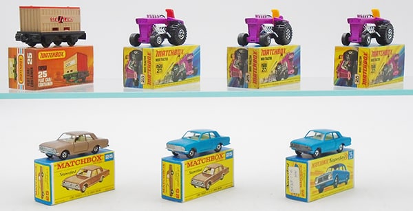 7 MATCHBOX SUPERFAST #25 VEHICLES (1 of 2)