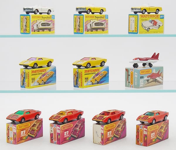 10 MATCHBOX SUPERFAST #27 VEHICLES (1 of 2)