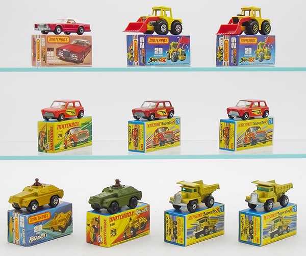 10 MATCHBOX SUPERFAST #28 & 29 VEHICLES (1 of 2)