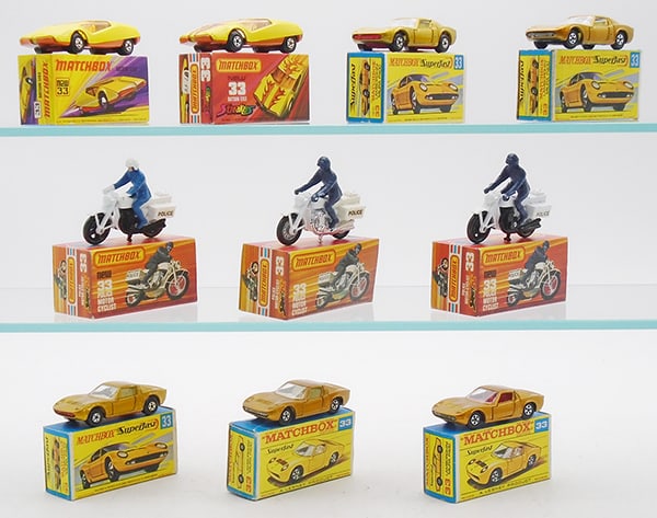 10 MATCHBOX SUPERFAST #33 VEHICLES (1 of 2)