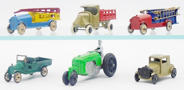 6 TOOTSIETOY VEHICLES (1 of 2)
