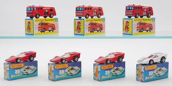 7 MATCHBOX SUPERFAST #35 VEHICLES (1 of 2)