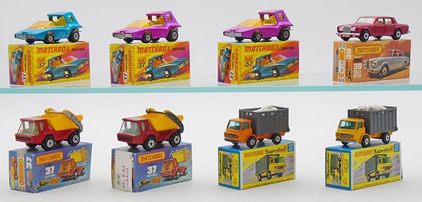 8 MATCHBOX SUPERFAST #37 & 39 VEHICLES (1 of 2)